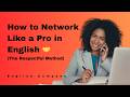 How to Network Like a Pro (In English) 🤝 | Career English Story | Graded
