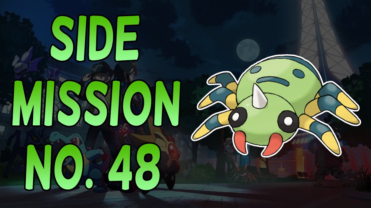 How To Complete Side Mission 48 In Pokemon Legends Z-A - YouTube