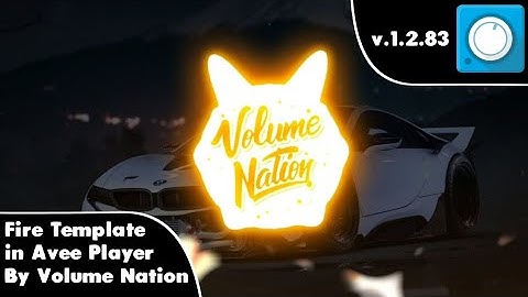 [Free Download] / Flame Template / NO GIF! / Avee Player v.1.2.83