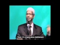 Zakir naik  quand les preuves sont exposes clairement