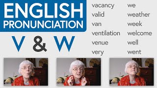 English Pronunciation Practice: V \& W