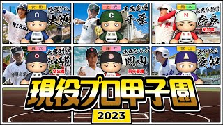 【2023】選手の出身地別でチーム組んでトーナメントやれば盛り上がる説【現役プロ甲子園】