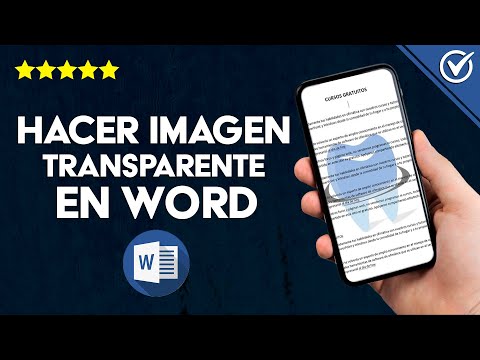 Cómo Hacer y Guardar una Imagen Transparente en un Documento Word