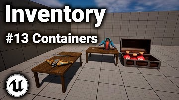 Containers Tutorial (Full Inventory Series Part 13) - Unreal Engine 5.4+