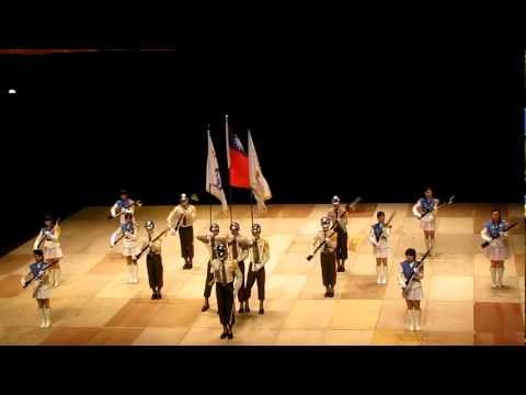 2012/6/3桃園縣第三屆高中職儀隊錦標賽-六和高中儀隊表演