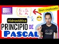 ✅PRINCIPO DE PASCAL | APRÉNDELO HOY!💯| FÍSICA PREPARATORIA