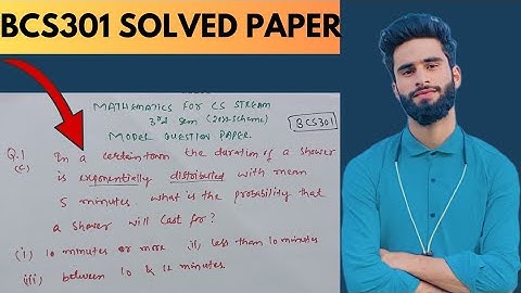BCS301 Model Question Paper Solved VTU 📝| Q.No.1(c)