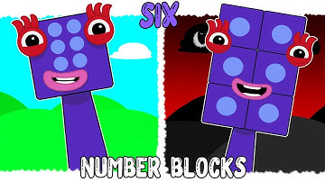 MY SPRUNKI OC : SIX (From NumberBlocks)