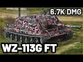 WZ-113G FT | 6.7K DAMAGE | 1 KILL | WOT Blitz Pro Replays