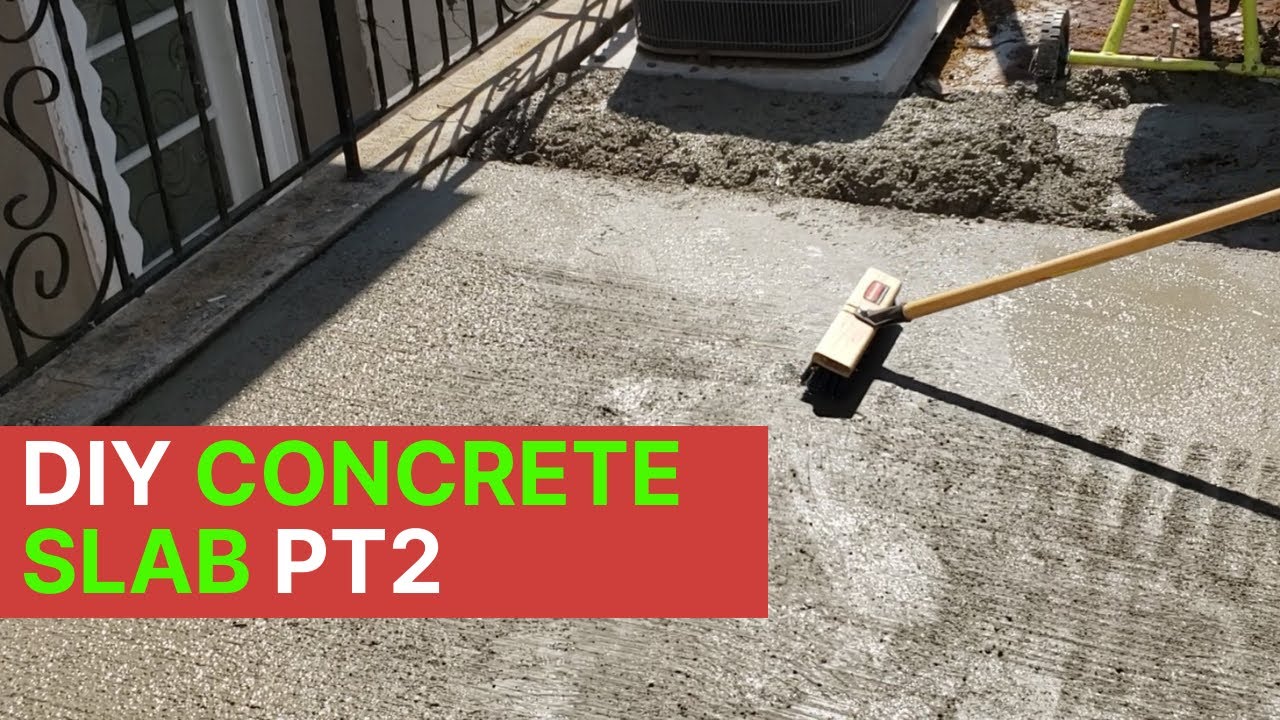 How to do a Concrete Slab for Beginners - Part 2 | HANDYBROS | - YouTube