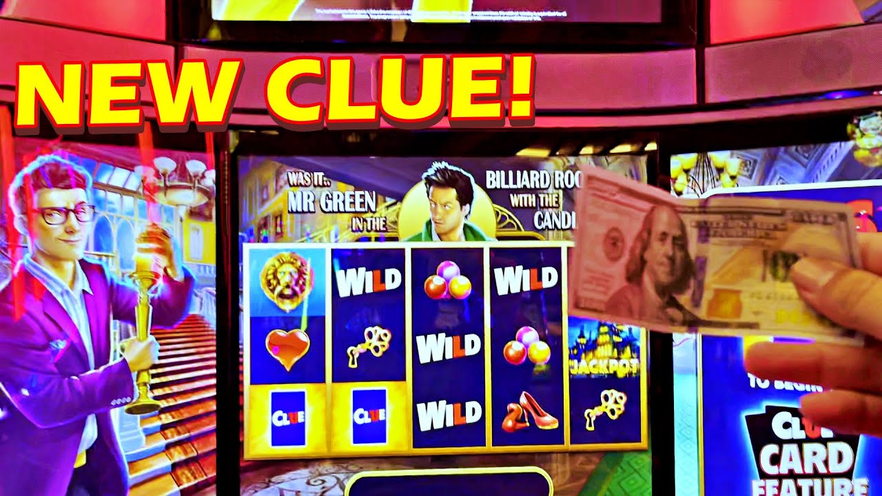 I MADE BACK ALL MY MONEY ON THE NEW CLUE SLOT MACHINE!!! YouTube
