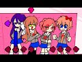 Candy heathers but sayori and monika sings it fnf ddlc reskin  cover  heathers demo