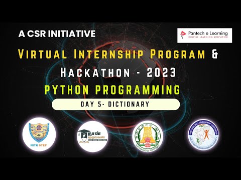 Day 5 - TNSDC - Naan Mudhalvan - Virtual Internship Program - Python |