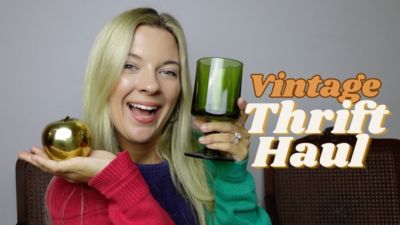 Thrift with me for Vintage Home Decor / Etsy Reseller / Vintage Home Decor Haul