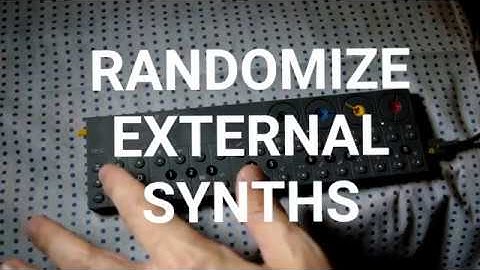 OP-Z MIDI control of Virus TI synth for sound design