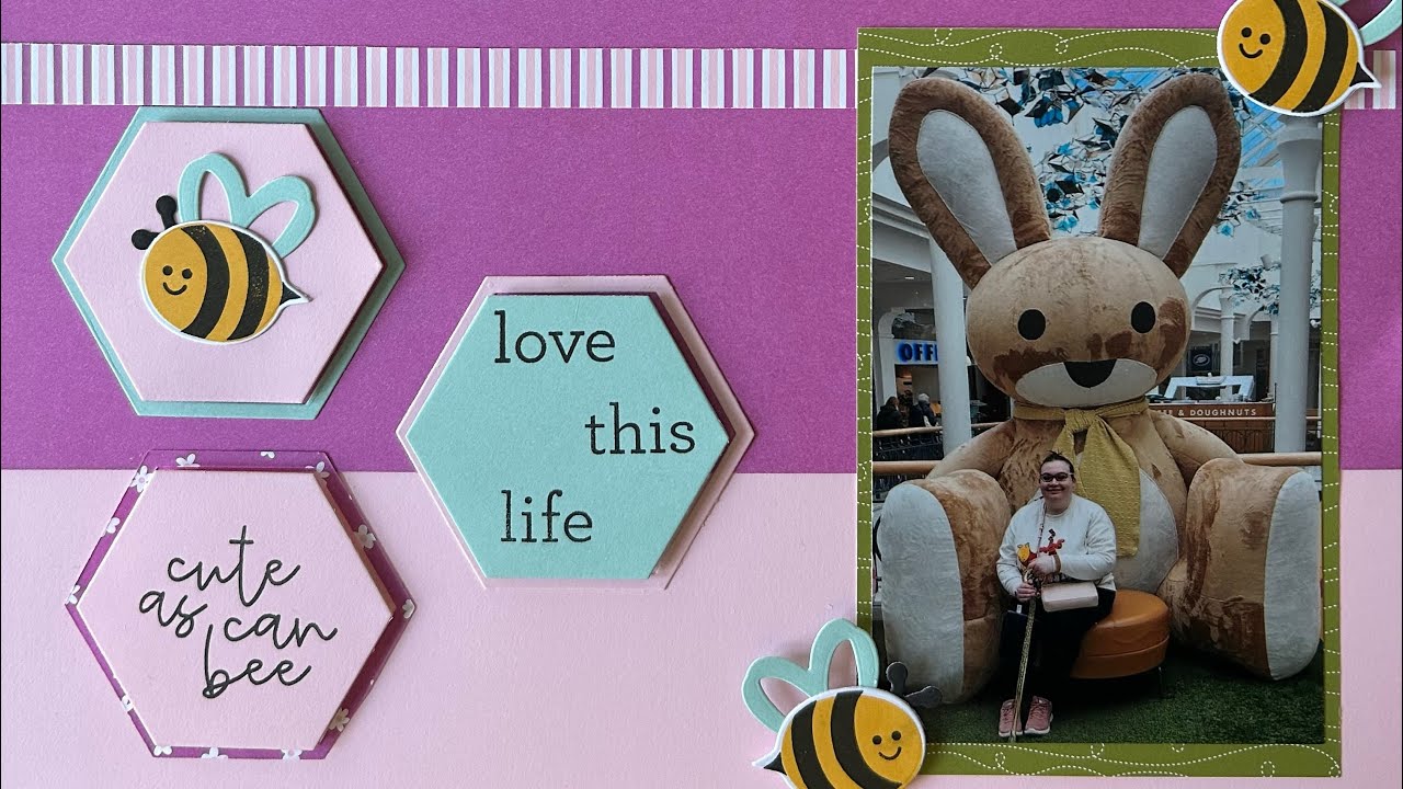 Meant To Bee and Cute as Can Bee Scrapbooking suite from Stampin’ Up!