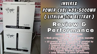 Inverex Power Cube Lithium-Ion Bettray 48V 5000wh Review - Urdu/Hindi