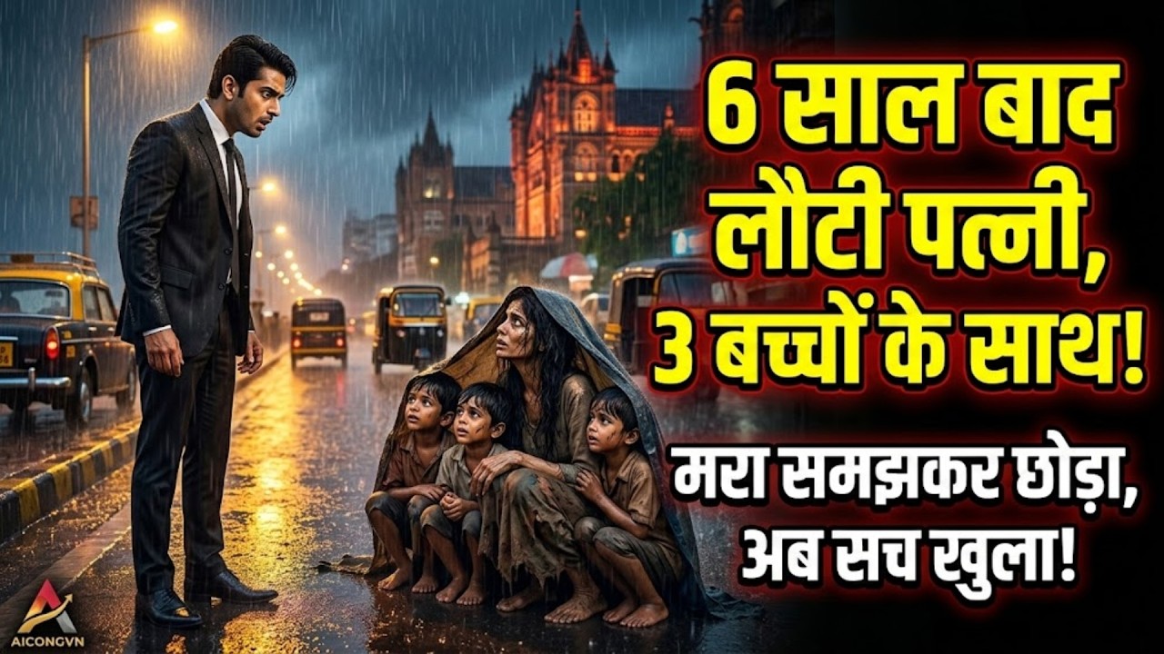 6 साल बाद मिली मंगेतर, 3 बच्चों के साथ सड़क पर।