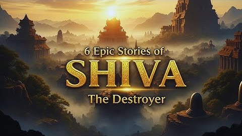 Fall Asleep to the 6 ENTIRE Epic Stories of Shiva the Destroyer | Hindu Mythology