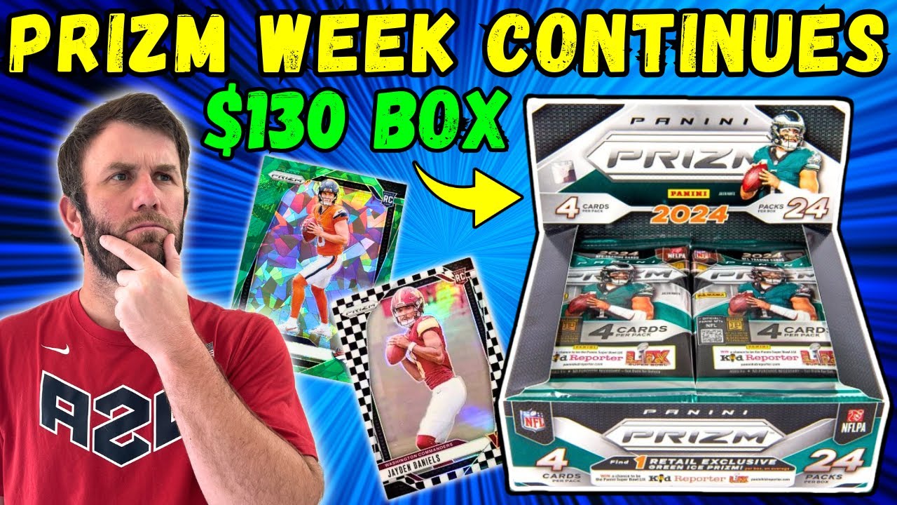 WE WANT REVENGE! 2024 PRIZM FOOTBALL RETAIL BOX