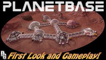 Planetbase First Look and Gameplay ► Survival meets City Building!