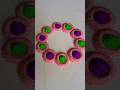 Simple Daily Rangoli Design for festival | Satisfying Rangoli Design #rangoli #shorts #diwali