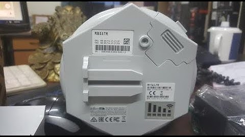 Cara Netinstall Mikrotik RBSXT LTE akibat LAN UNPLAGE