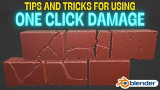 One Click Damage tips and tricks for Blender