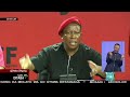 Malema 'Baetapele ba ANC bao ba nyakago Ramaphosa atlogela mošomo ba swanetše go bolela palamenteng