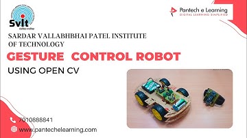 Gesture Control Robot using Open CV | SVIT, Gujarat | Pantech eLearning | Hyderabad | Chennai