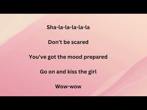 Kiss The Girl Lyrics The Little Mermaid 2023 @AnimeAllstars1