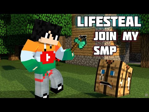 DAY 1 NEW LIFESTEAL PUBLIC SMP LIVE | JOIN MY NEW SMP | JAVA+PE