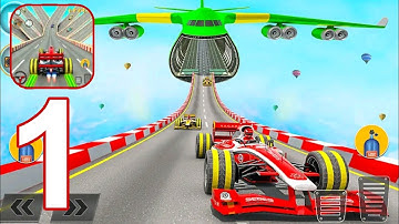 Formula Car GT Stunt Games 3D - Gameplay Walkthrough All Levels Part 1 ( Android,iOS )