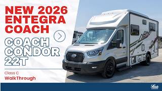 2026 Entegra Coach Condor 22T Class C Motorhome Walk Through
