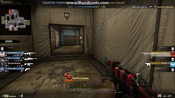 Crazy 1v4 Eco round win w/ No Armor on Cache (CS:GO)