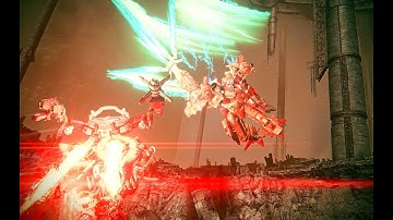 Ultimate Handler Walter VS All bosses Armored Core 6 Boss vs Boss [AC6 REIBIS mod]