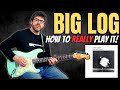 Big Log by Robert Plant - Riff Guitar Lesson w/TAB - MasterThatRiff! 102