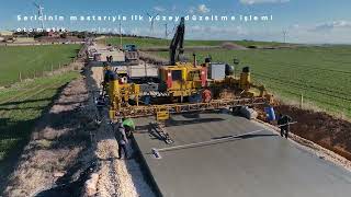 Karen Inşaat İstanbul Silivri De Beton Yol Yapımı Our Silivri Concrete Road Project