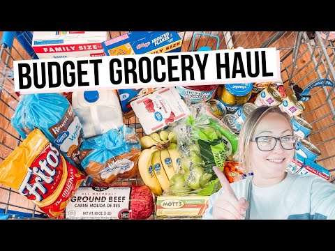 $80 grocery budget haul