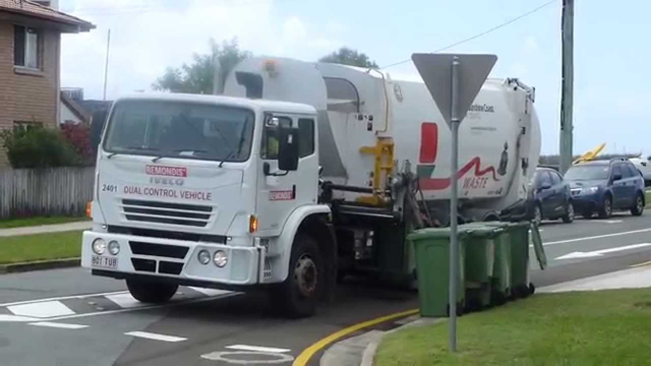 REMONDIS Sunshine Coast Waste Truck 2401 YouTube