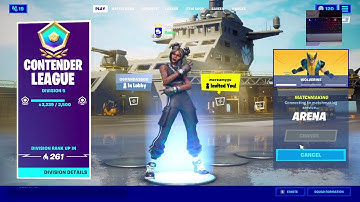 fortnite arena solo/keyboard cam