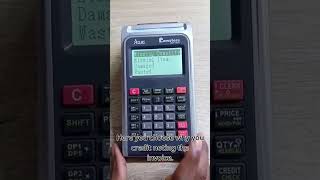 How to Do A Credit Note without Buyers Pin for the Comstore CRV VSCU #pointofsale #smartbusiness