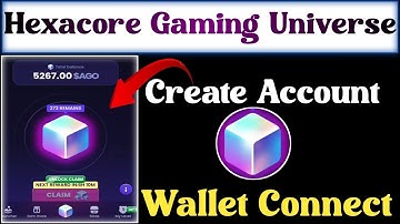 Hexacore Gaming Universe Mining Bot.Wallet Connect And Create Account.