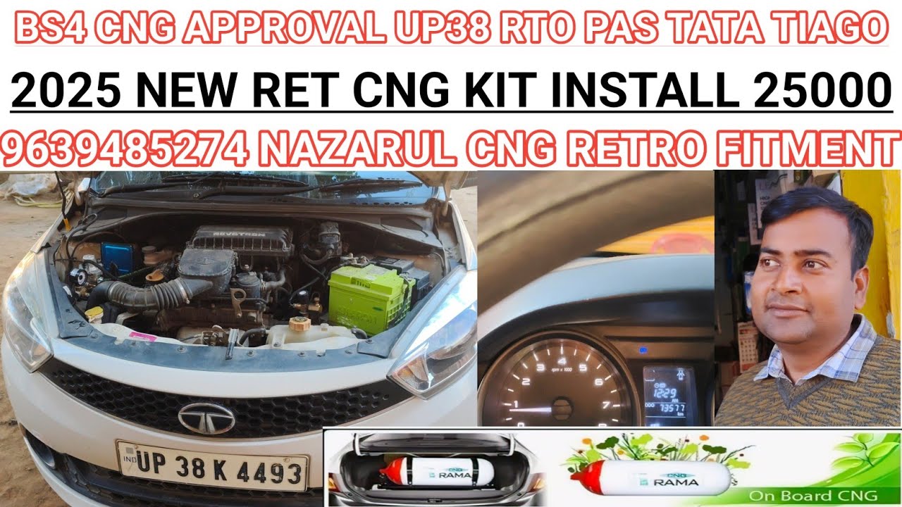 Best CNG kit fitting in petrol car CNG cars in india new CNG kit installation 