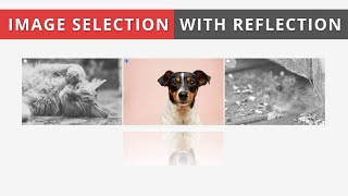 Image Selection With Reflection | Using Only CSS3