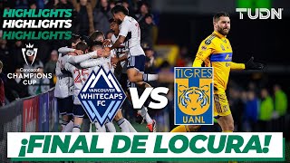 HIGHLIGHTS | Whitecaps vs Tigres | CONCACAF Champions League 2024 | TUDN