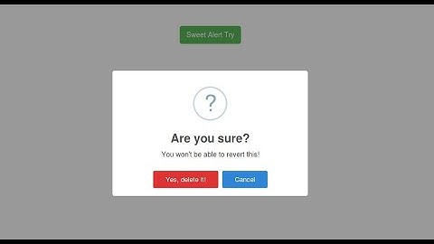 Agregar alert dialog de confirmar eliminar en laravel