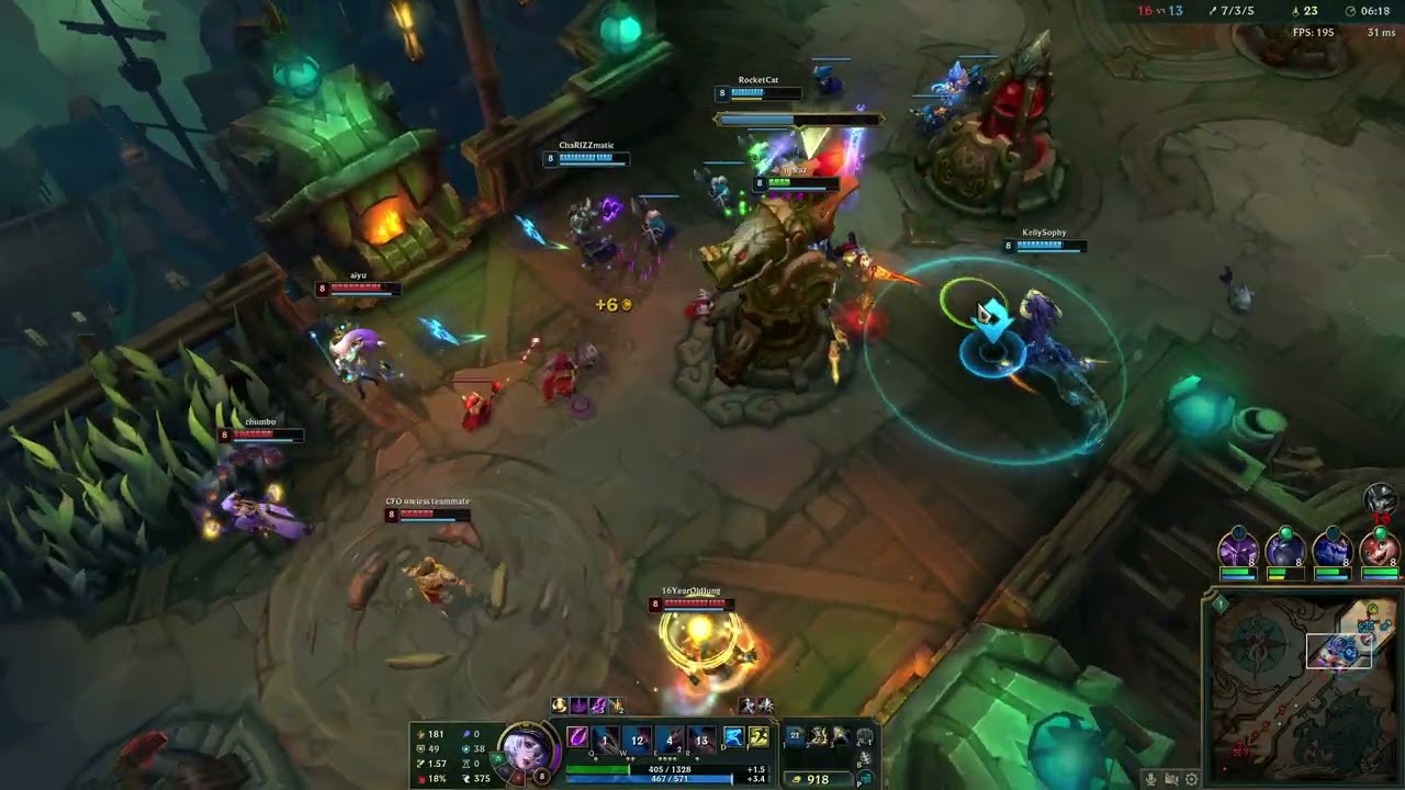 League of Legends S15 ARAM Xayah (No Commentary)