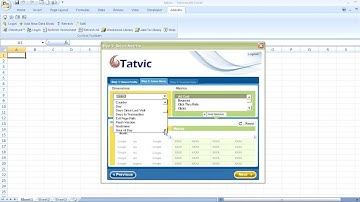 Tatvic Google Analytics Excel Plugin   Filter