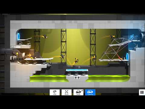 Bridge Constructor Portal Level 17